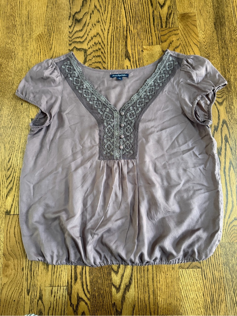 Mauve American Eagle Blouse